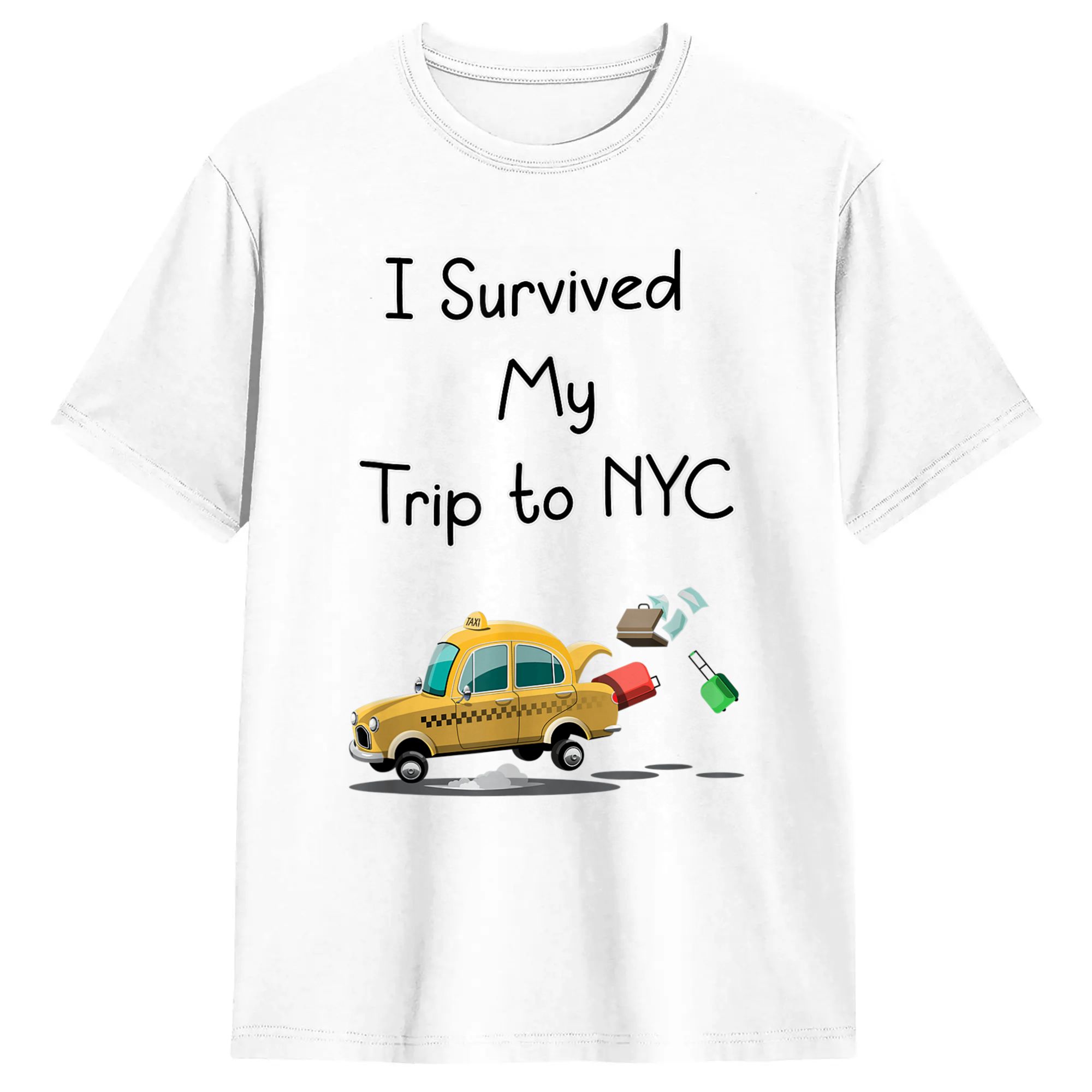 Summer Clothing Nyc - تي شيرت قطني للرجال بطباعة 