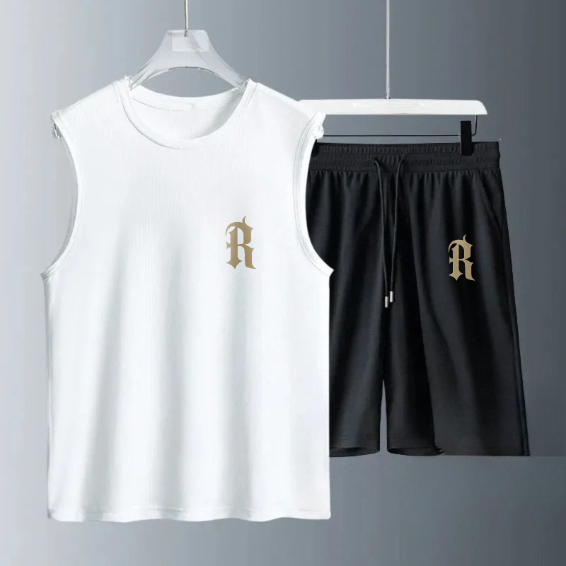 Summer Clothing - مجموعات قمصان رجالية بدون أكمام لصيف