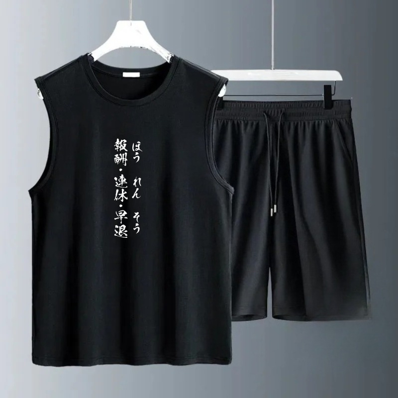 Summer Clothing - مجموعات تيشيرتات بدون أكمام للرجال صيف