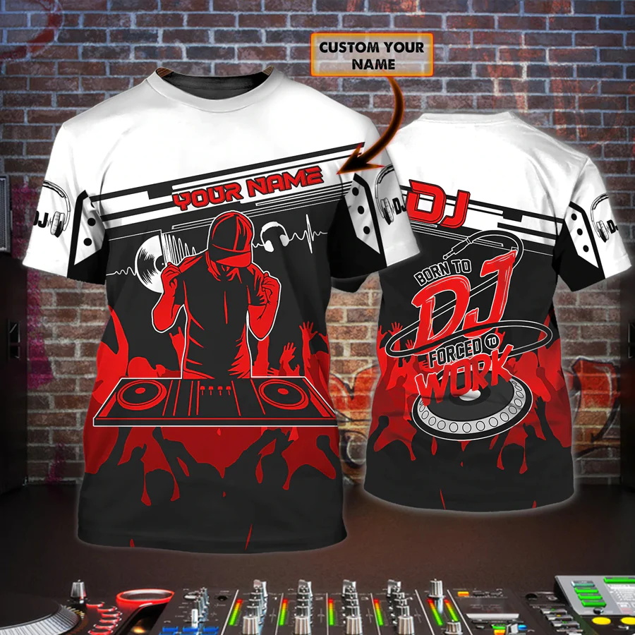أحدث الصيف تي شيرت رجالي DJ لا - مراجعة Summer Clothing Names وسعره