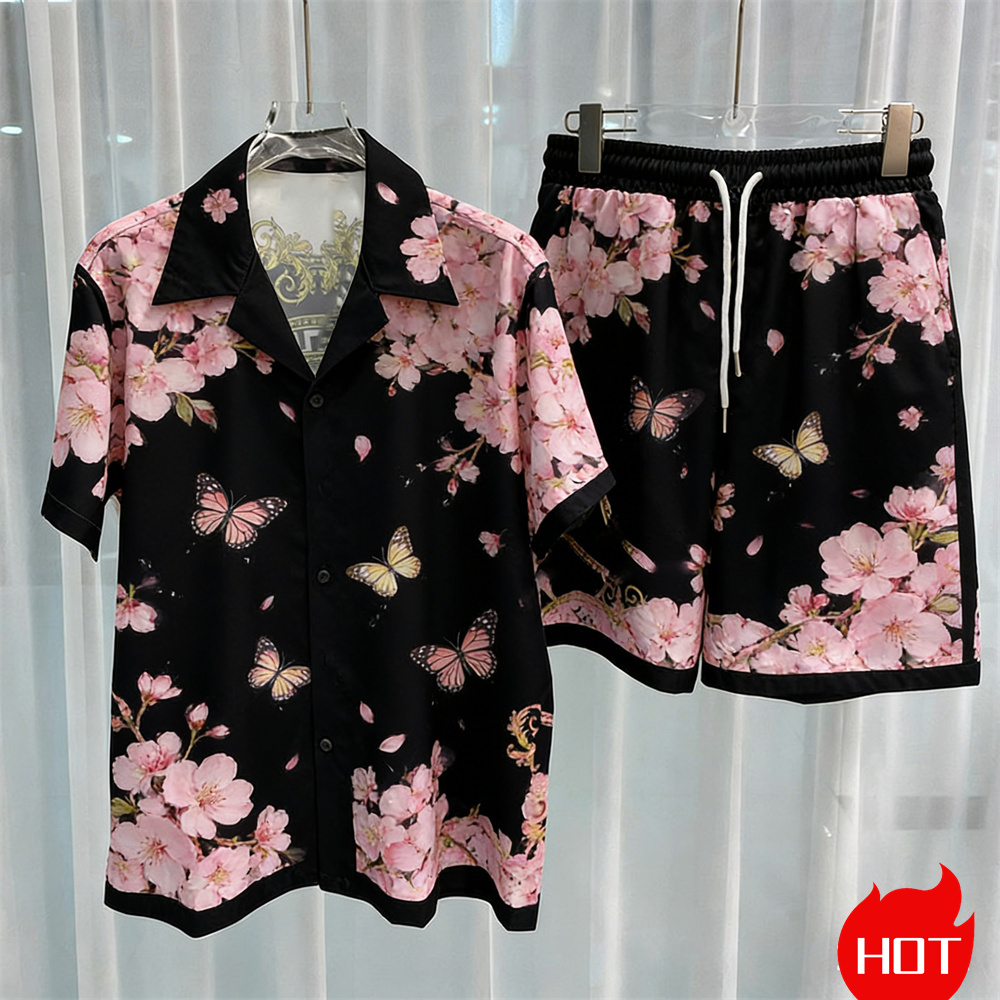 طقم رجالي مطبوع رقميًا من قطعت - مراجعة Quality Summer Clothing وسعره