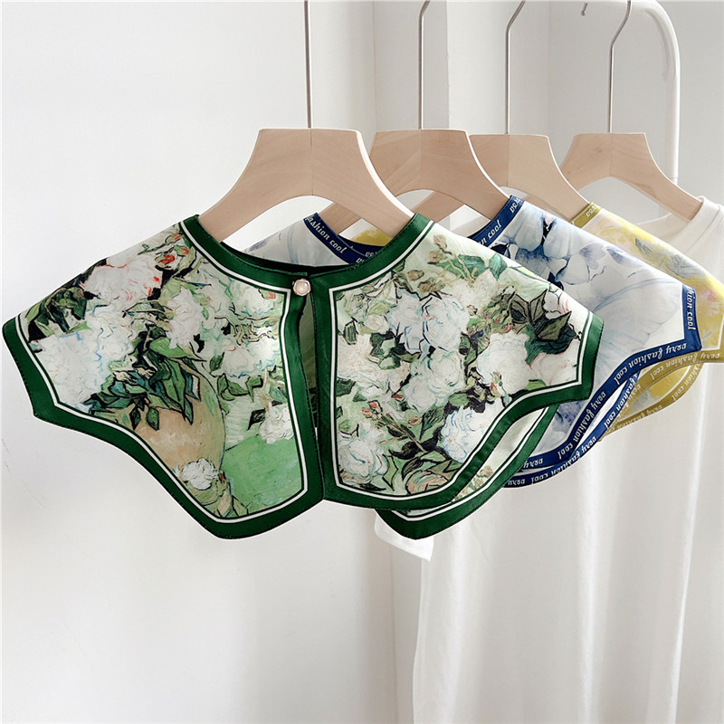 الياقات الأزهار القابلة للفصل  - مراجعة Off Shoulder Blouse وسعره