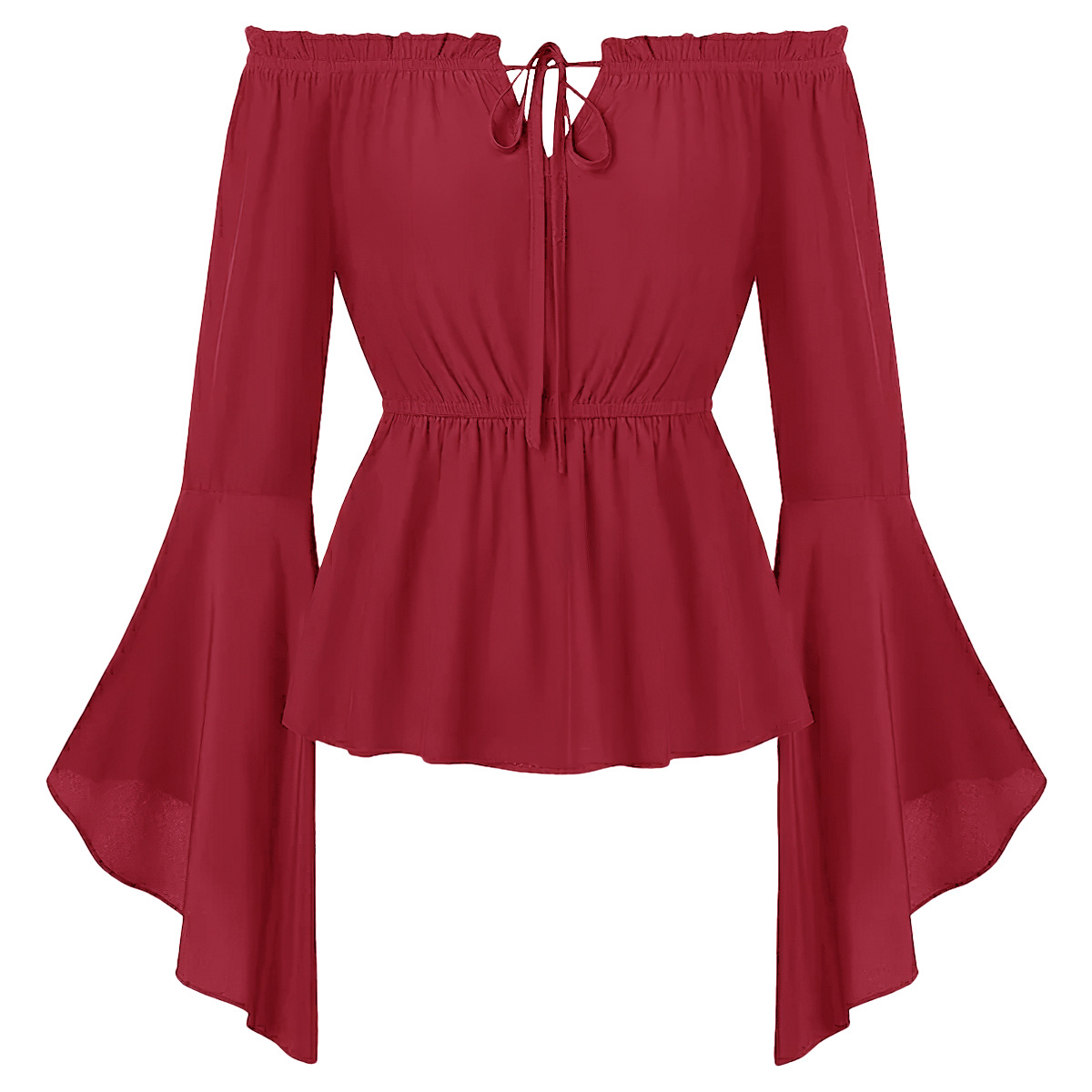 بلوزة نسائية بتصميم القرون الو - مراجعة Off Shoulder Blouse وسعره