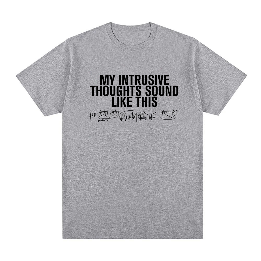 تي شيرت INTRUSIVE THOUGHTS BAB - مراجعة Summer Clothing Websites وسعره