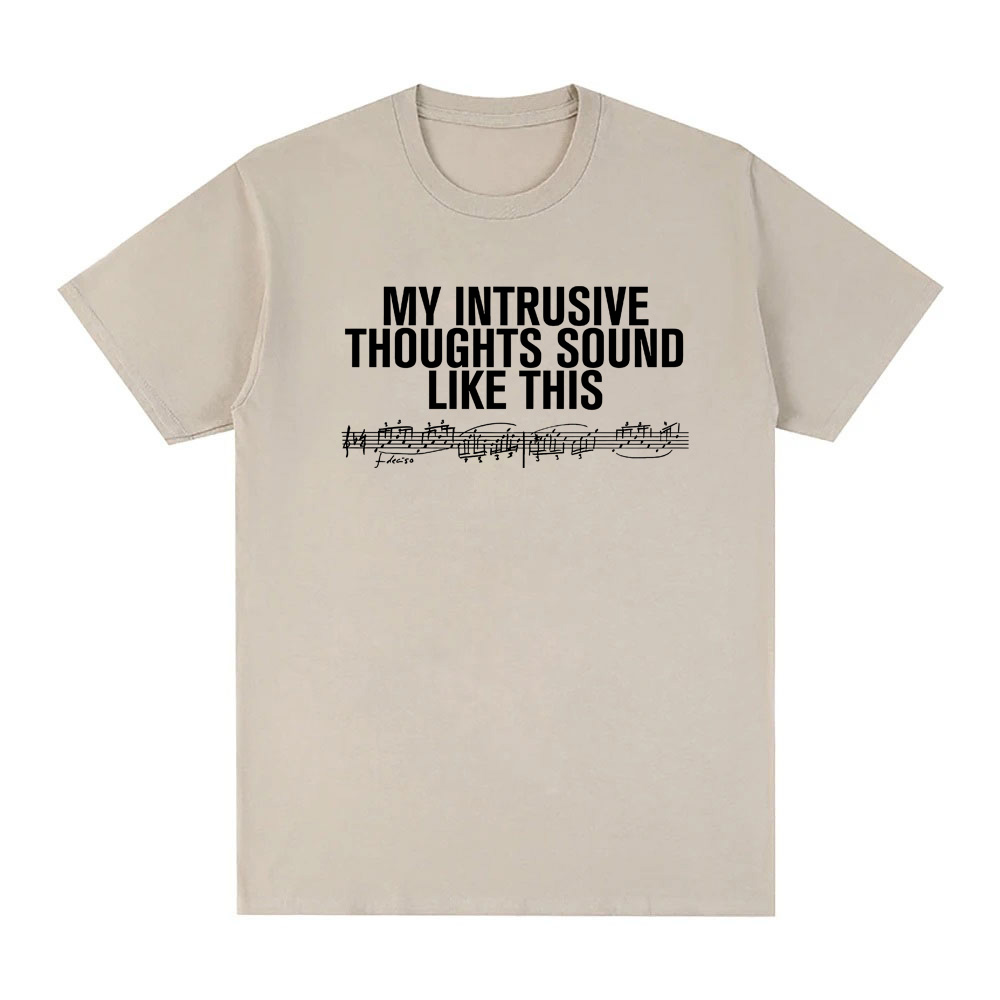 تي شيرت INTRUSIVE THOUGHTS BAB - مراجعة Summer Clothing Websites وسعره