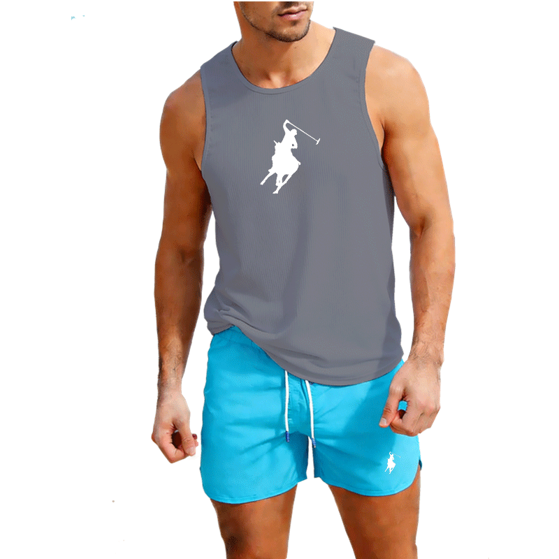 طقم صيفي أوروبي للرجال مكون من - مراجعة Summer Clothing وسعره