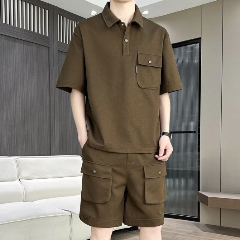 طقم قميص بولو بأكمام قصيرة وشو - مراجعة Quality Summer Clothing وسعره