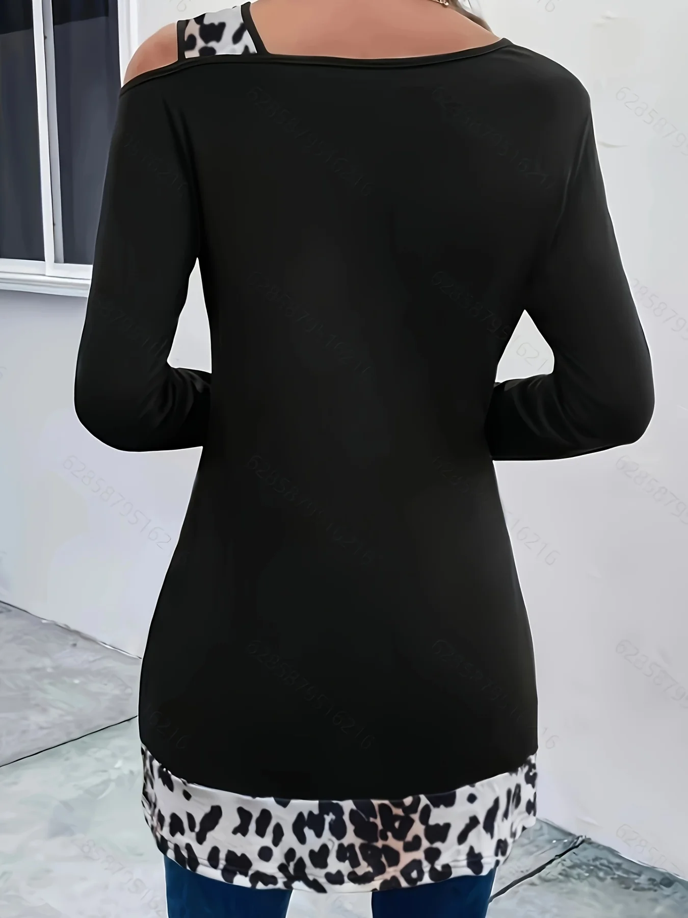 حجم كبير 1XL-5XL المرأة موضة ق - مراجعة Off Shoulder Blouse وسعره