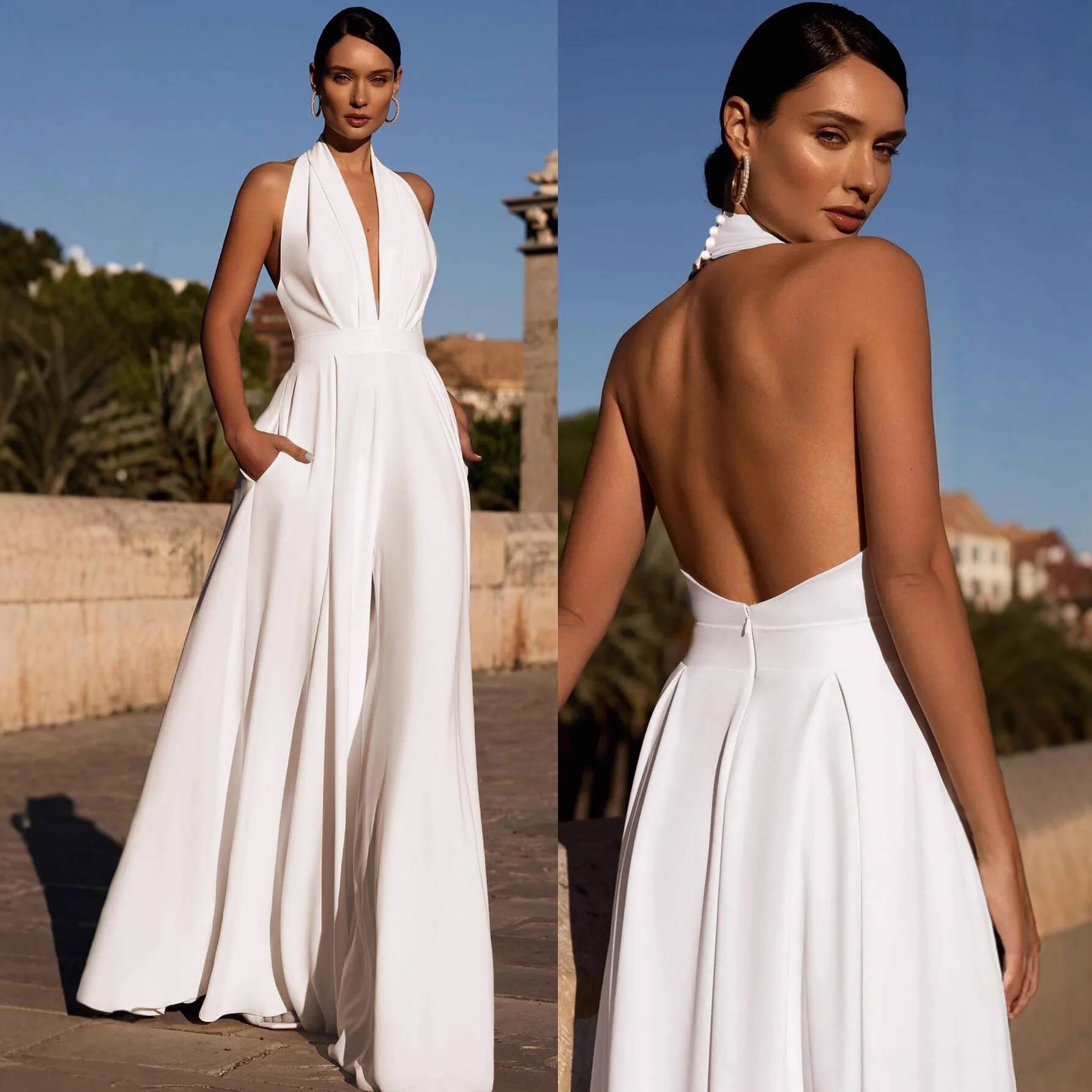 بدلة نسائية مثيرة بفتحة صدر عم - مراجعة Summer Clothing For 70 Year Old Woman وسعره