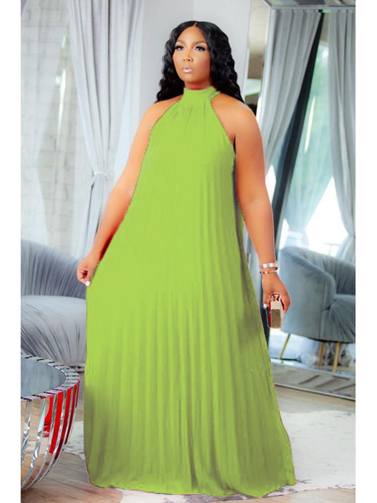 فستان نسائي طويل مقاس كبير من  - مراجعة Summer Clothing Wholesale وسعره