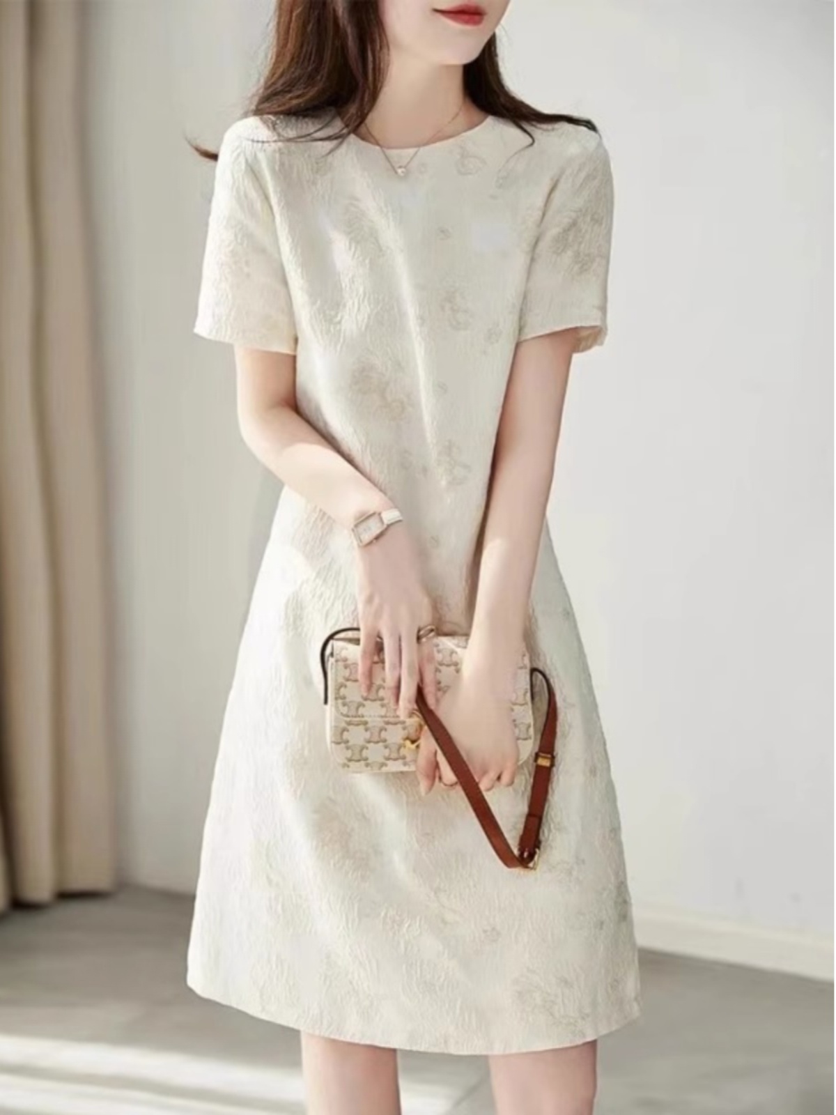 فستان أنيق بقصة A-Line مستقيمة - مراجعة Summer Line Clothing Brand وسعره