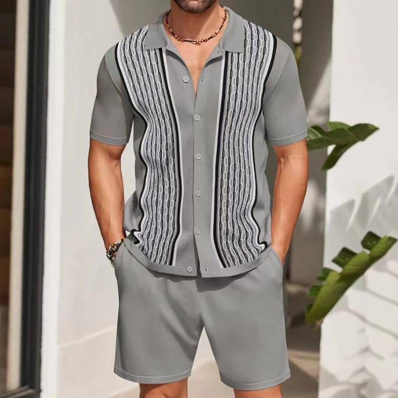 طقم صيفي رجالي من قطعتين بأكما - مراجعة Quality Summer Clothing وسعره