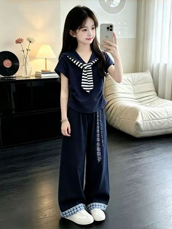 طقم صيفي أنيق للفتيات يتكون من - مراجعة Summer Clothing Old Navy وسعره