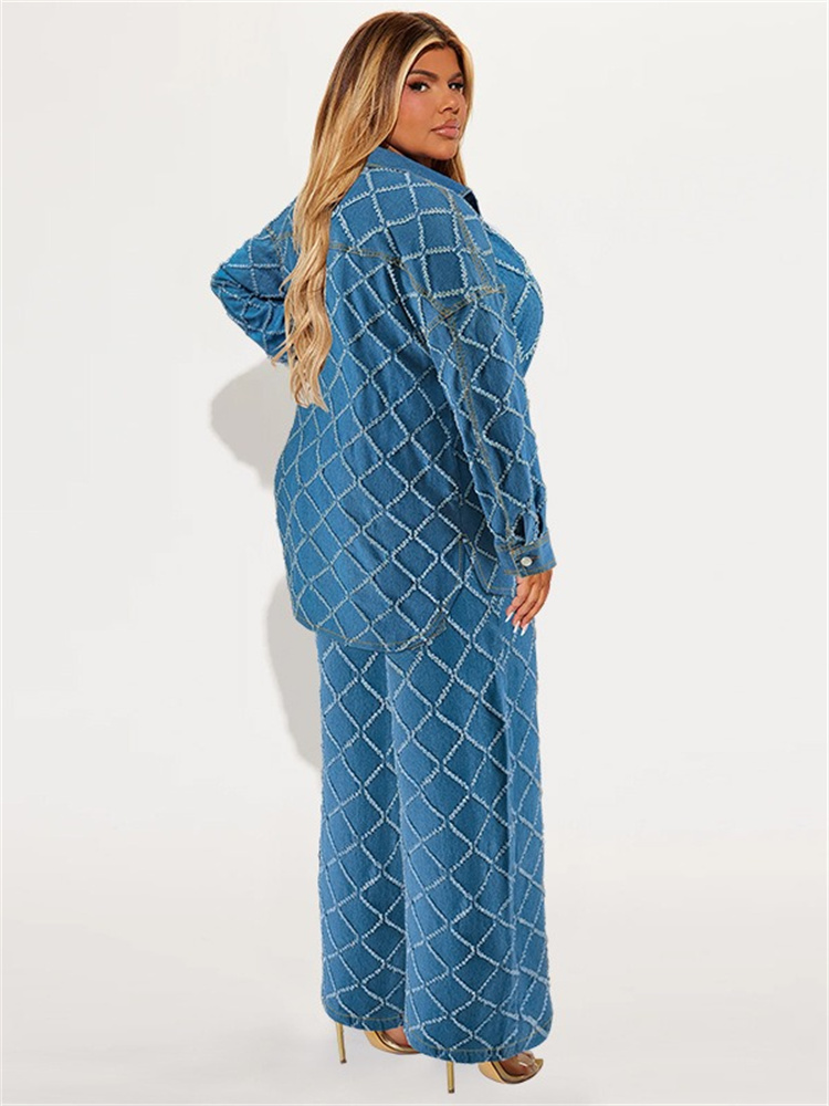 Wmstar حجم كبير الدنيم قطعتين  - مراجعة Summer Clothing Wholesale وسعره