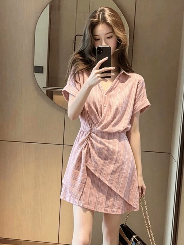 فستان نسائي صيفي عصري بتصميم ك - مراجعة Summer Line Clothing Brand وسعره