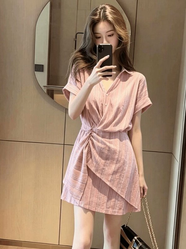 فستان نسائي صيفي عصري بتصميم ك - مراجعة Summer Line Clothing Brand وسعره