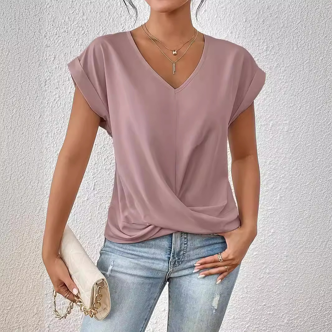 تي شيرت نسائي موضة 2026، تي شي - مراجعة Summer Clothing For 70 Year Old Woman وسعره