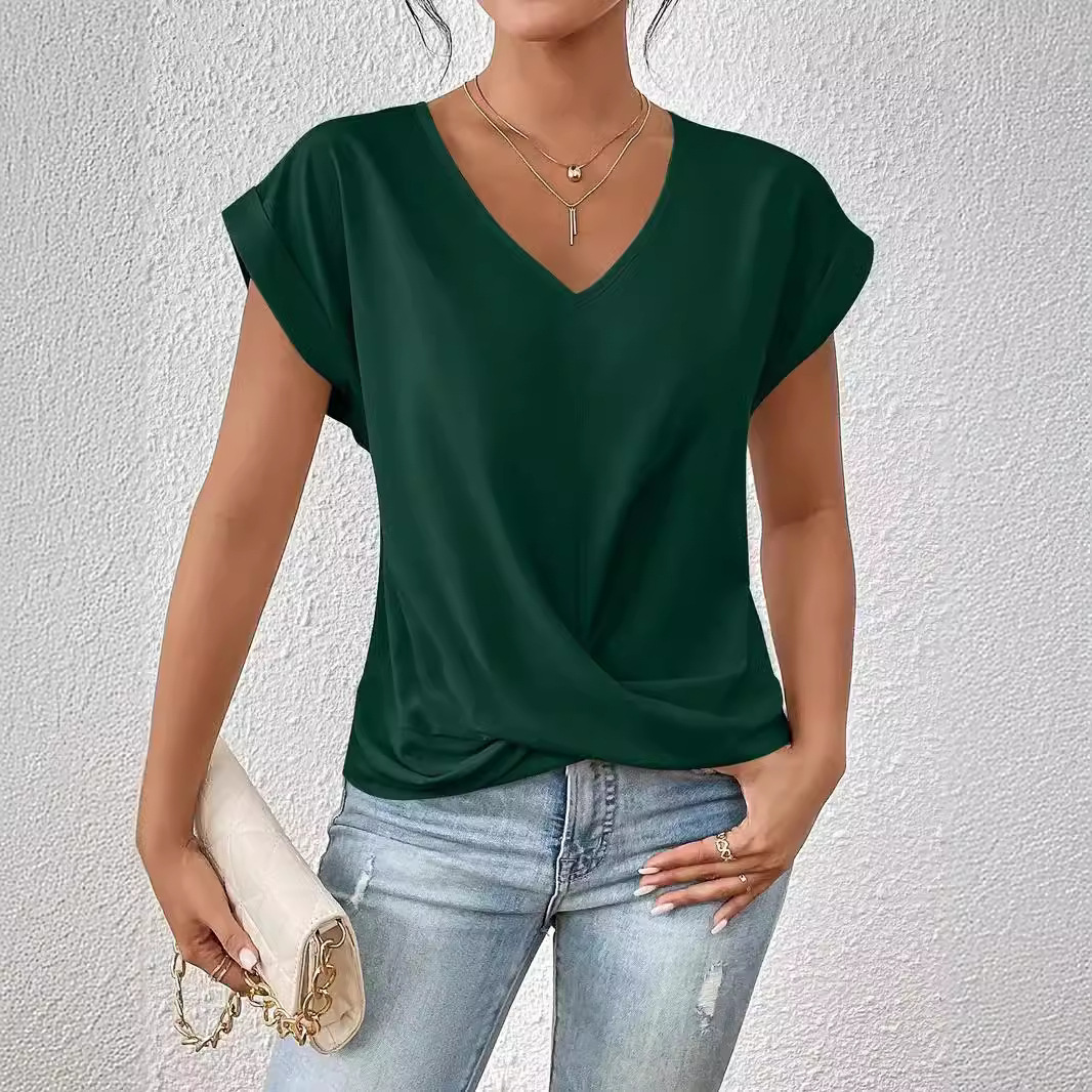 تي شيرت نسائي موضة 2026، تي شي - مراجعة Summer Clothing For 70 Year Old Woman وسعره